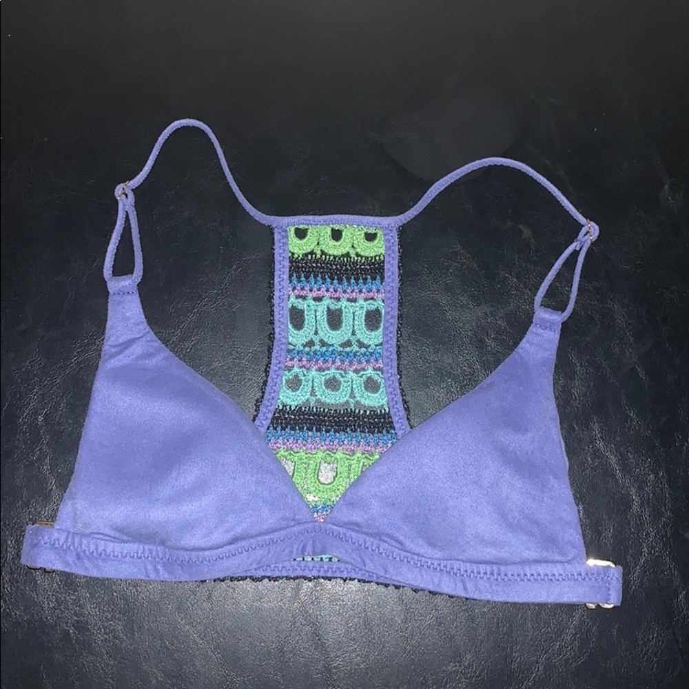 Hand Made, Crotchet, Velvet Bikini Top